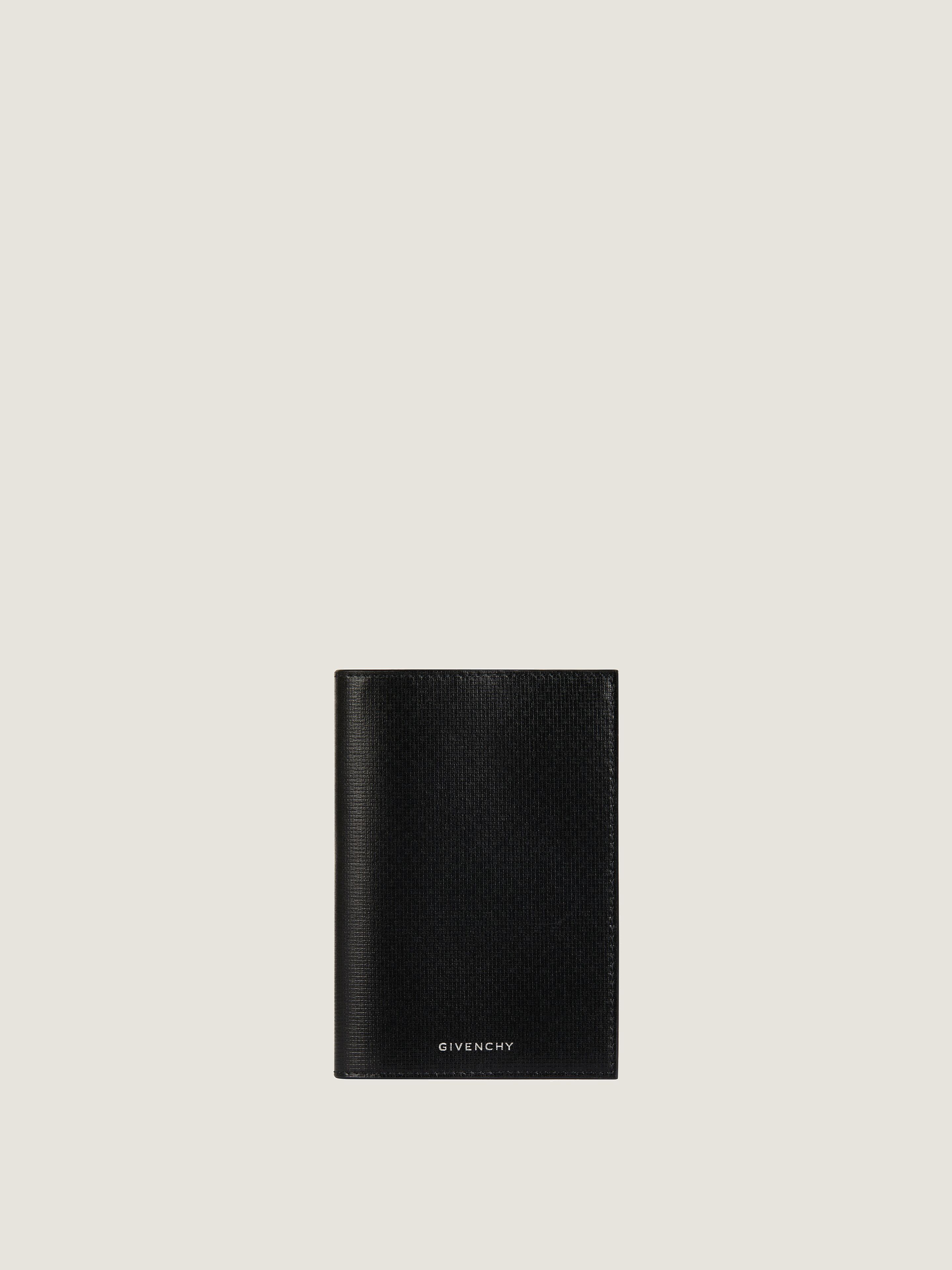 GIVENCHY passport cover in 4G Classic leather